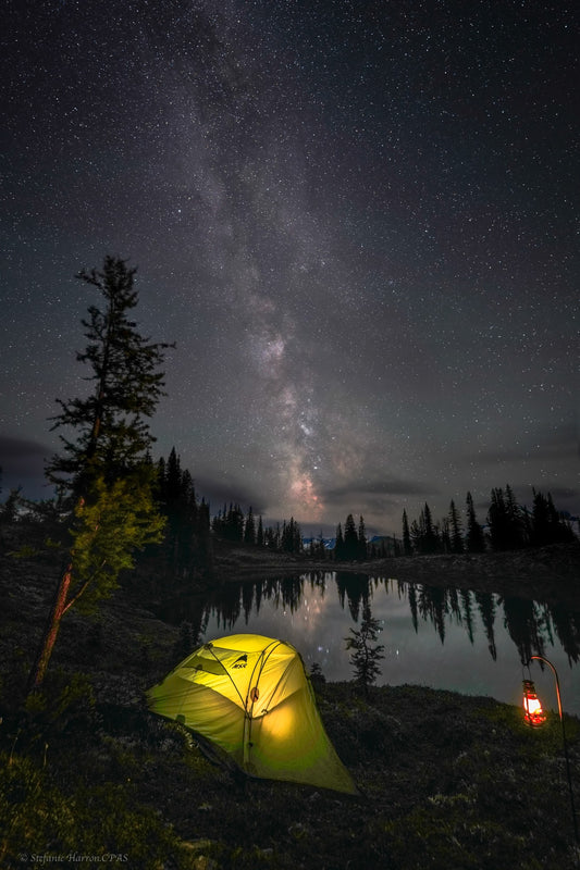 Meadow Mountain and the Milky Way British Columbia
