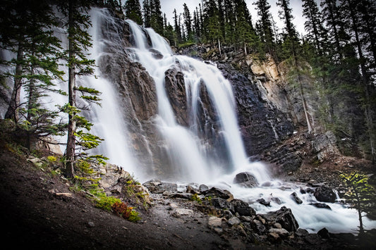 Tangle Waterfalls Alberta